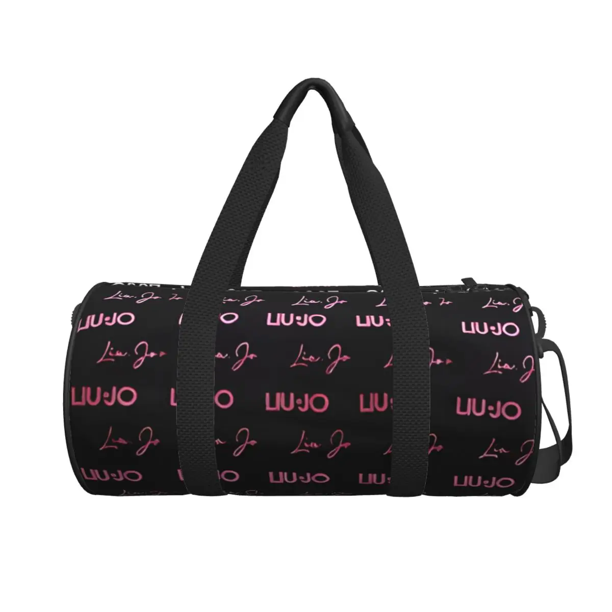 Liu Jo, bolso de viaje redondo de gran capacidad para hombre y mujer, bolso de equipaje de mano, bolso de mano para hombre, bolso deportivo de gran capacidad para fin de semana y gimnasio