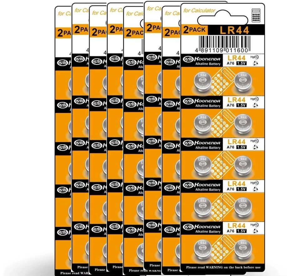 

4-50pcs LR44 Batteries AG13 Button Cell Battery 1.5V 357 SR44 LR1154 Button Coin Batteries L1154 Battery for Watch Toys Remote