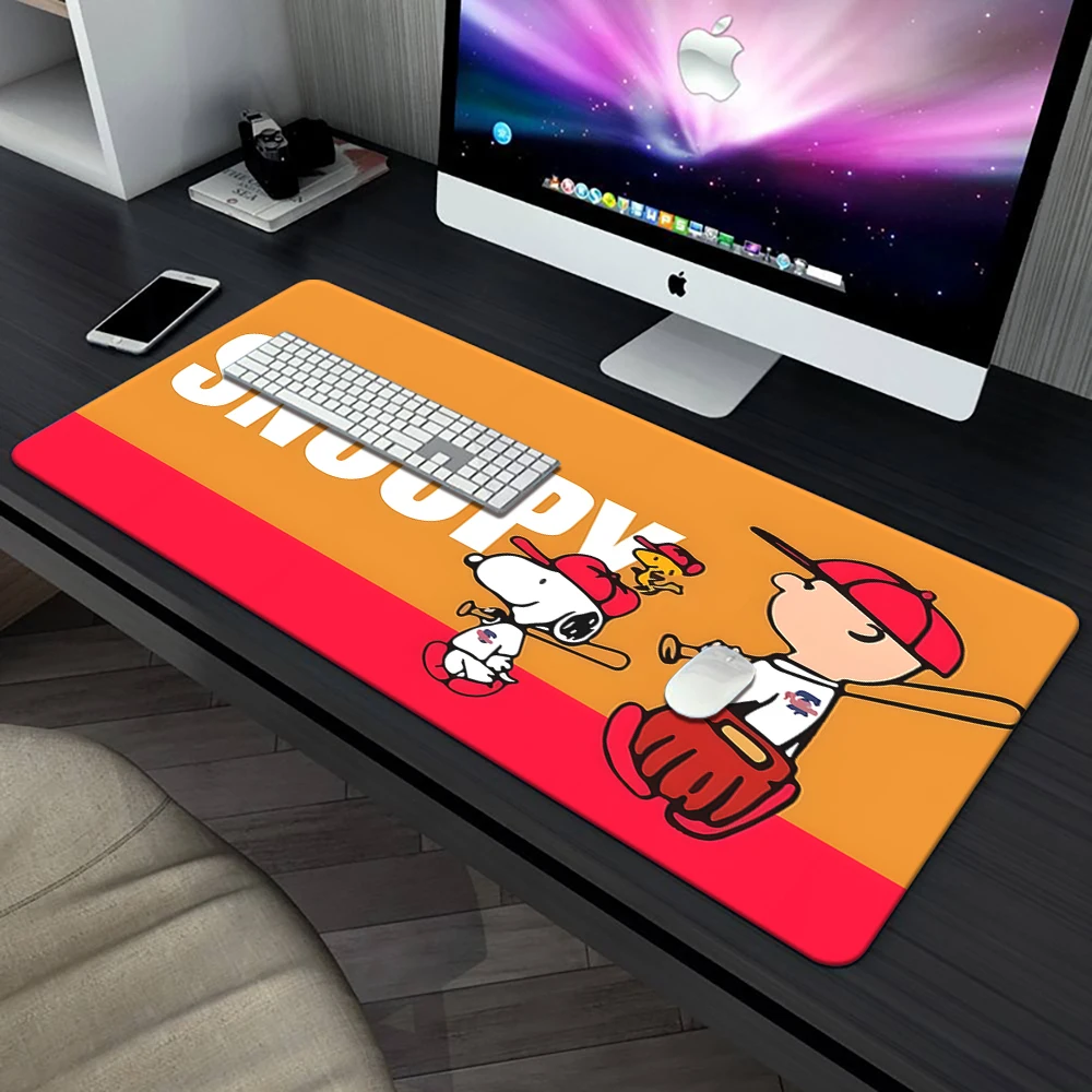 Snoopy print Cartoon Mouse Pad Keyboard Gaming Accessories Mouse Mats Game Office Computer PC Gamer Laptop  table mat