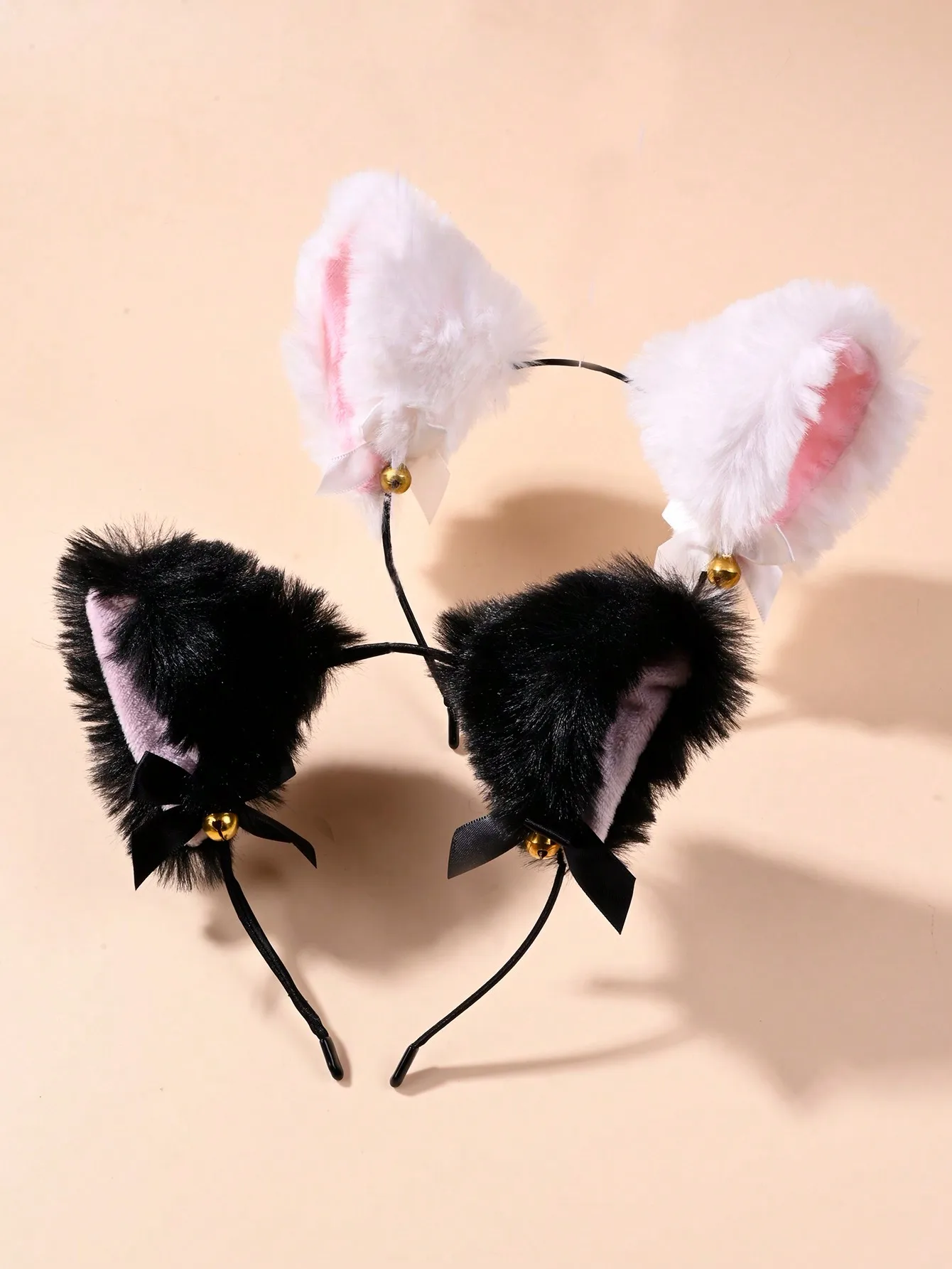 

1/2/3pcs Children Christmas Plush Cat Ear Headband, Cute & Sweet Decoration For Girls Party, Versatile Daily Casual Headband, Autumn/Winter