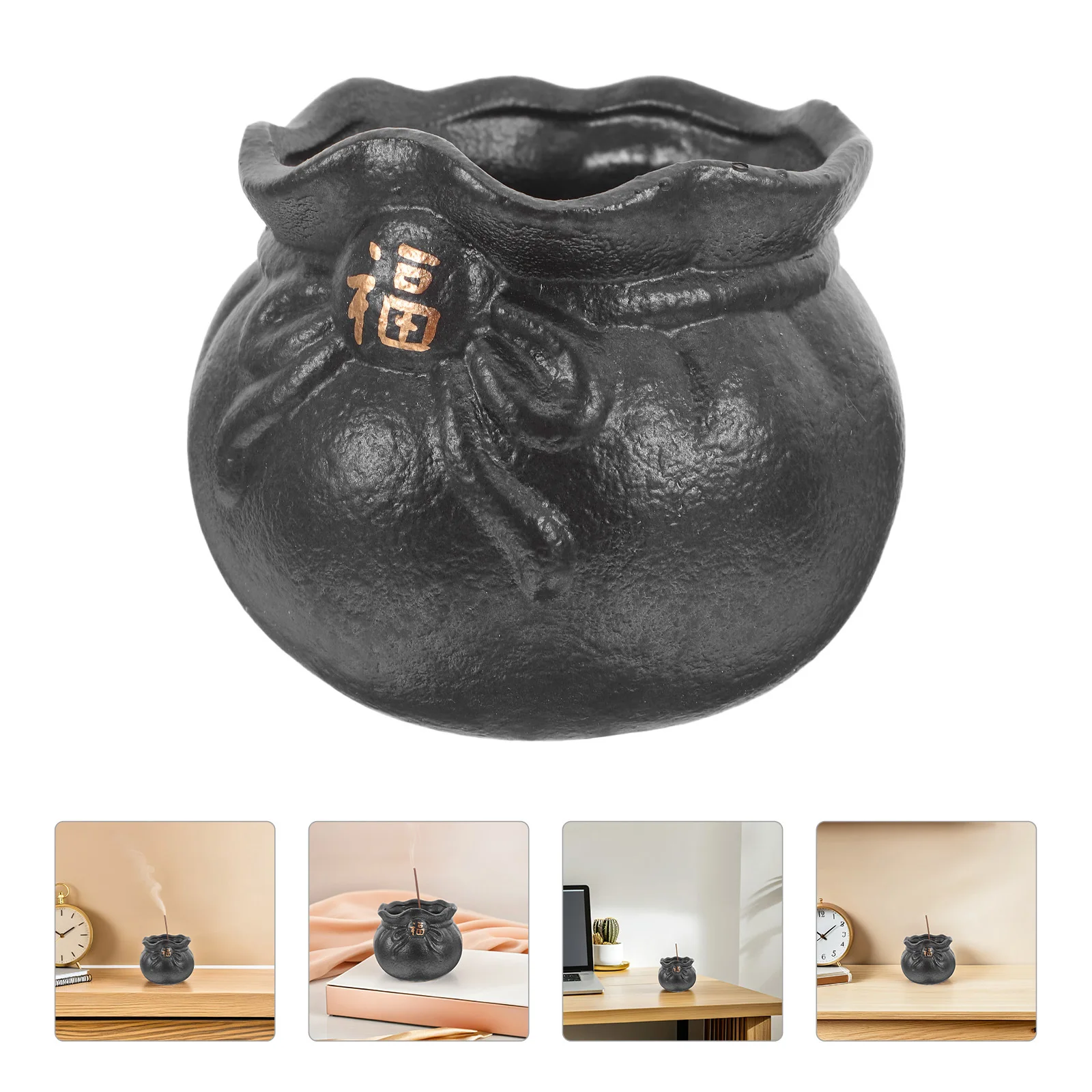 

Retro Incense Stick Holder Unique Design for Home Decoration Yoga Relaxation and Office Aromatherapy