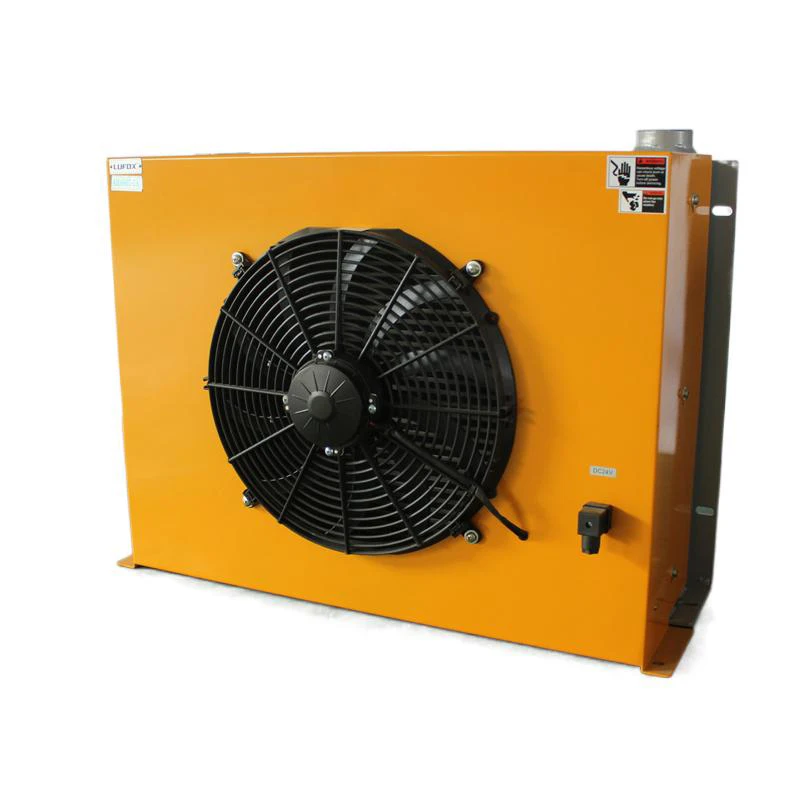 

AH1680T-CA Heat Exchanger Air Oil Heat Hydraulic Oil Cooler With Fan 12v/24v/220v/380v