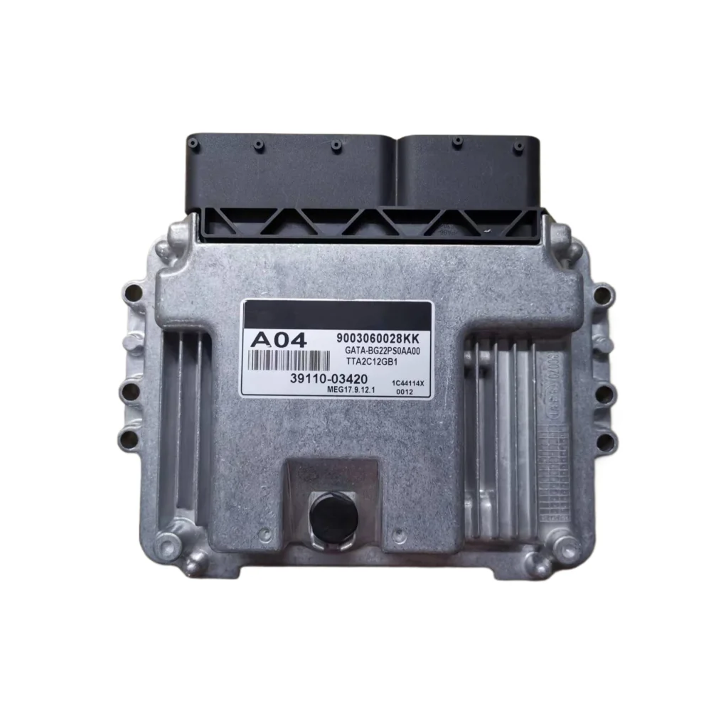 Part Number: 39110-03420, Engine Computer Board A04 MEG17.9.12.1 High-quality Electronic Control Module