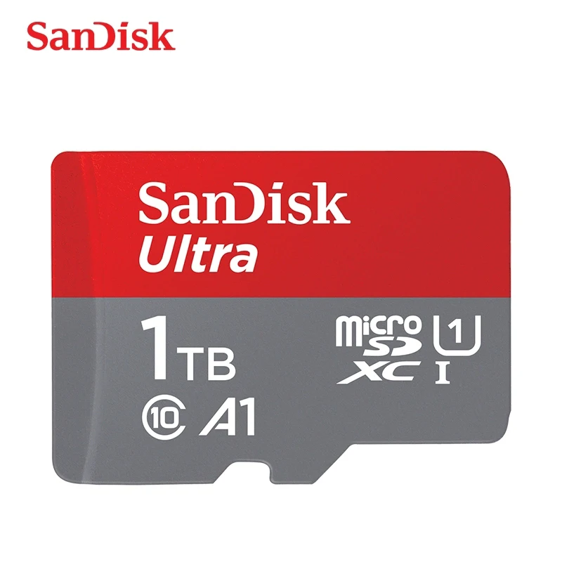 100% Sandisk Micro TF SD-Karte 1TB 32GB 64GB 128GB 256 GB 512GB Speicher für die Video überwachung von Smartphone-Drohnen der Switch-Spiele konsole