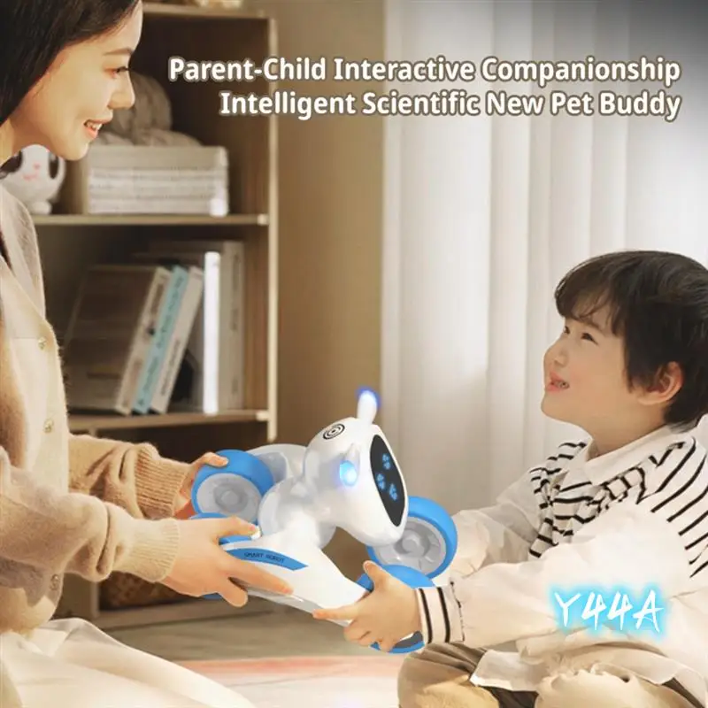 

Smart Robot Puppy Dog RC Robot Puppy Dance Interactive RC Robot Puppy For Kids Gift Smart Robot Puppy Dog Blue-Y44A
