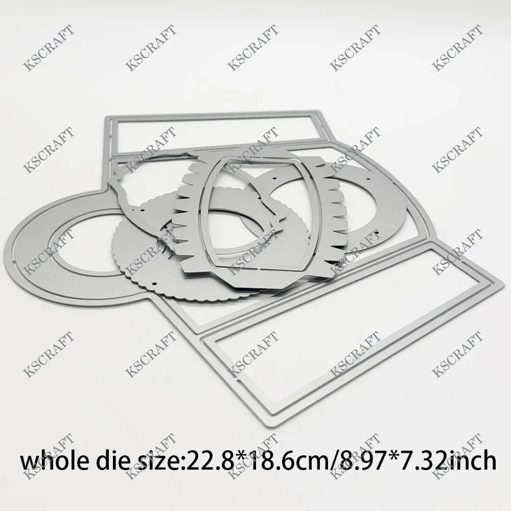 KSCRAFT 3D torba wiosenna wykrojniki szablony dla DIY Scrapbooking dekoracyjne tłoczenie kartki DIY — zdjęcie 6