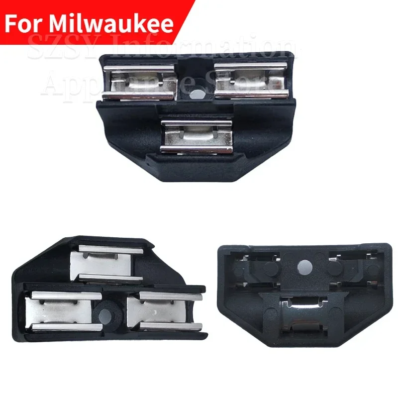 Soporte de brocas de destornillador eléctrico con tornillos 43720550 para Milwaukee 2601-20 2601-22 2602-20 2602-22 2650-20, destornillador de impacto