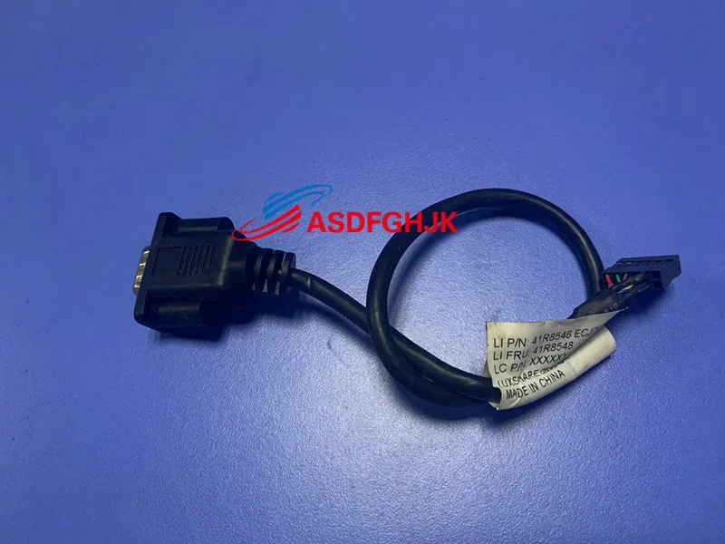 Original LOT OF 2 FOR Lenovo IBM serial SECOND cable com2 port rear 41r8548 41r6198 41r8548 with half-height bracket