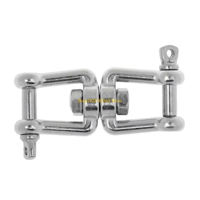 547B Heavy Duty Steel Boat Anchors Connector Corrosion Resistant Rotate Shackle