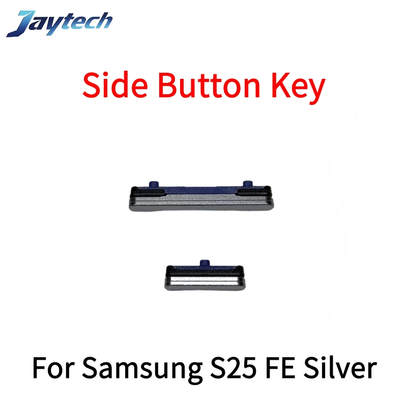 10 قطعة زر حجم الجانب + زر تشغيل/إيقاف التشغيل مفتاح مجموعة استبدال جزء لسامسونج S25 FE الترا