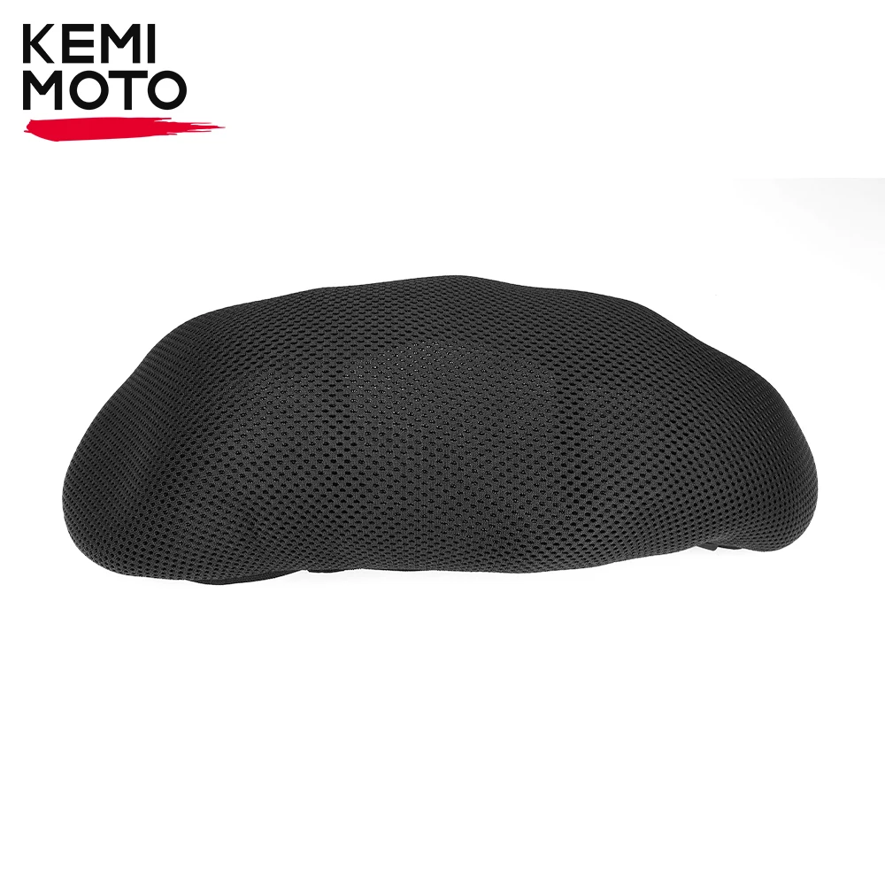 Motocross Universal 3D Mesh Fabric Seat Cushion Cover Summer Cool Breathable Seat Full Cover Heat insulation Anti-Slip Cushion