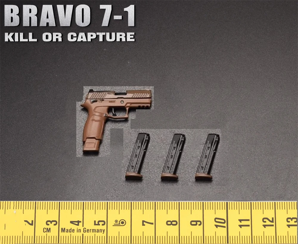 

For Sale 1/6 Easy&Simple Call Man the Duty Soap Figure The Secondary Weapons P320 Clips Holster Mask Toys ES GA1009 For 12" Doll