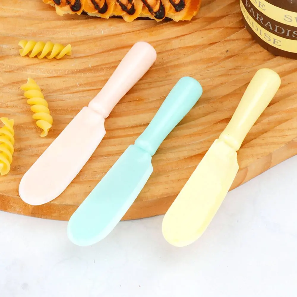Kitchen Baking Tool Silicone Scraper Plastic Butter Cutter Flexible Spatula Set For Cream Pastry Food Accessory