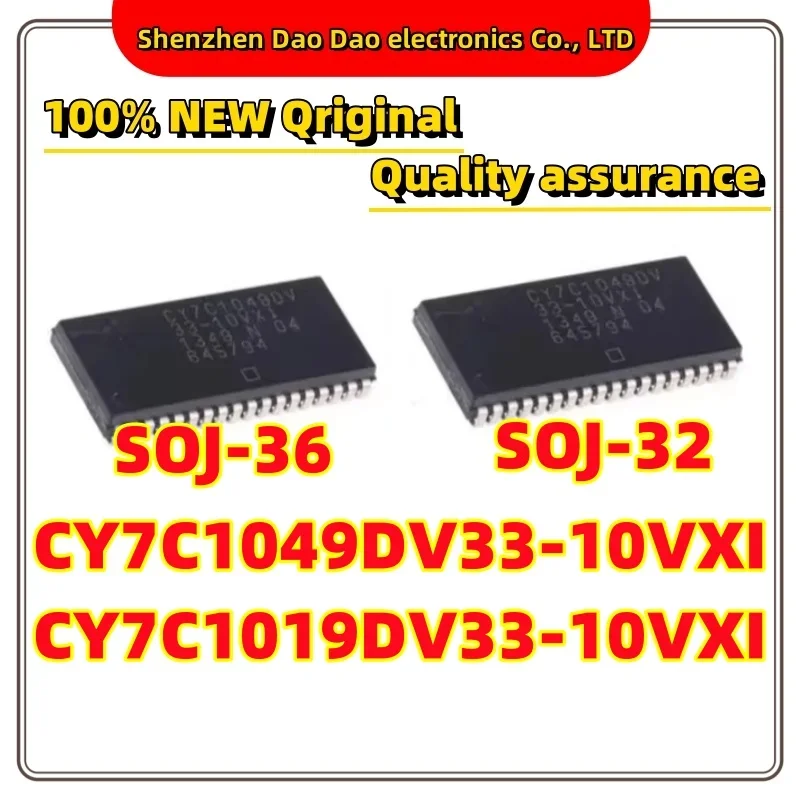 CY7C1049DV33-10VXI SOJ36 CY7C1019DV33-10VXI SOJ32 chip IC new original