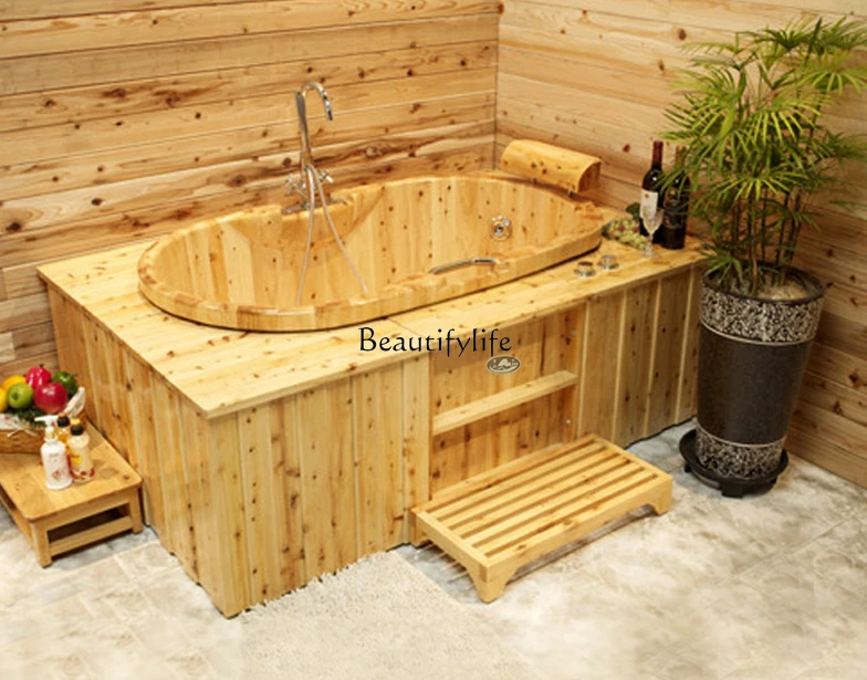 

Overall Skirt Beauty Salon Body Bath Barrel Bath Tub