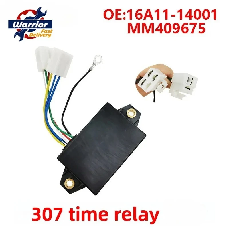 

New Excavator Engine Stop Timer Relay for MITSUBISHI 12V PEL JOB VOLVO 16A11-14001 16A11-14000 16A12-02001 MM409675 MM435745