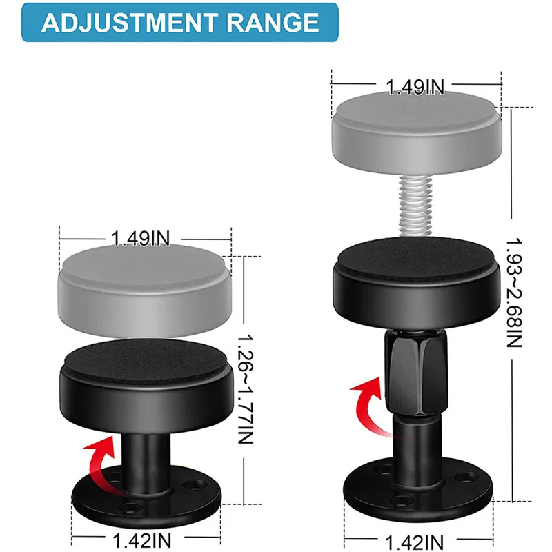 1SET Adjustable Thread Bed Frame Anti-Shake Tool Fixed Bed Does Not Vacillate Telescopic Support Home Hardware Fasteners