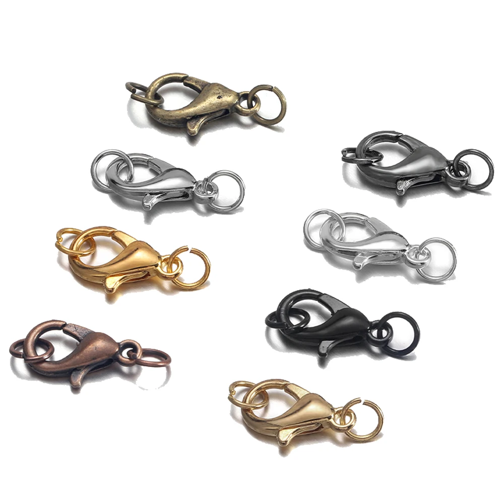 200pcs Rings & Clasps Set for DIY Jewellery Making Kit