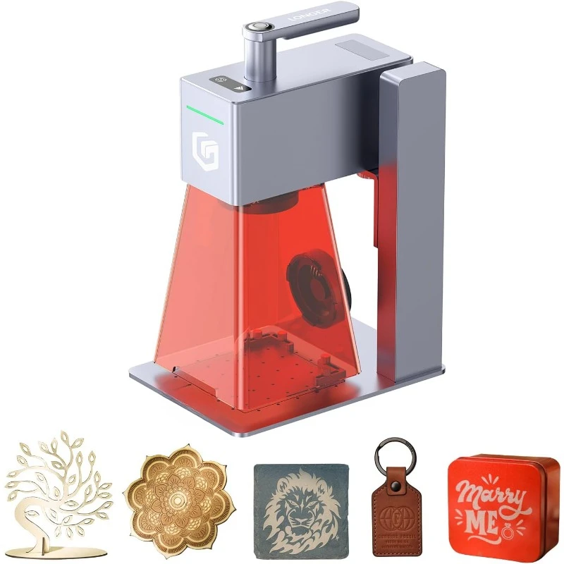 Nano Pro Portable Laser Engraver Engraving Precision 0.01 * 0.01mm Acrylic, Leather, Cloth, Metal, Ceramics