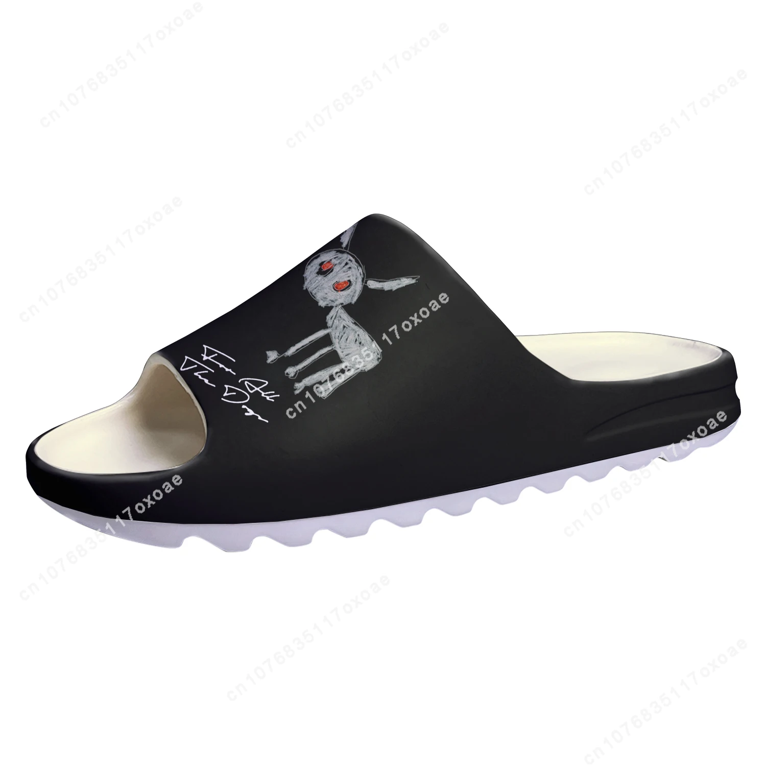 Rapper Drake Drizzy Shoes Soft Sole Sllipers Home Clogs Step On Water Shoes Mens Womens Teenager Step in Customized Sandals