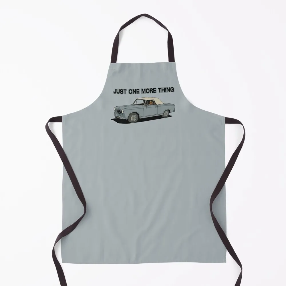 

Columbo driving - Just one more thing Apron restaurant accessories Household Items Kitchen christmas Apron