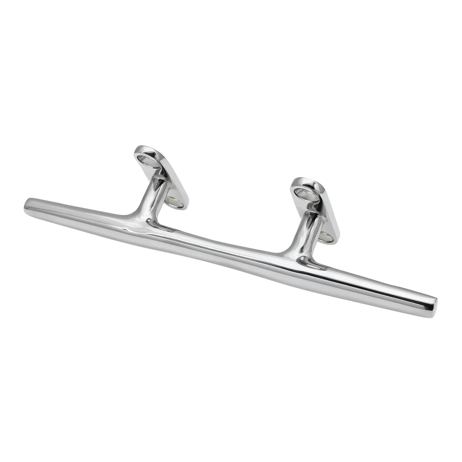 5" 6" 8" 10" 12" Stainless Steel Mirror Finish Heavy Duty Boat Hollow Base Cleat Circular Bolt Marine Marine Yacht Accessories view 5