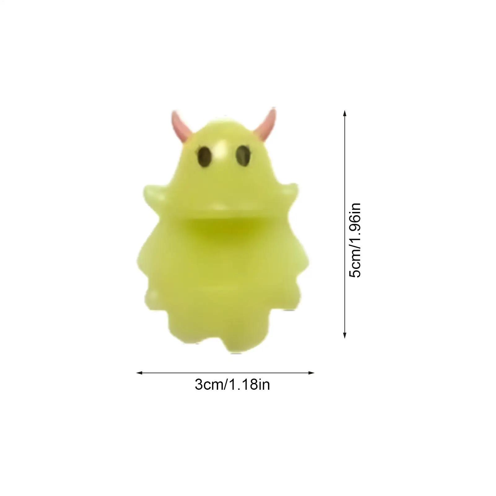 Brilha no escuro fantasma mistério boneca halloween fantasma ornamentos brinquedos estátua novidade para com recurso de luz decoração interior festa em casa