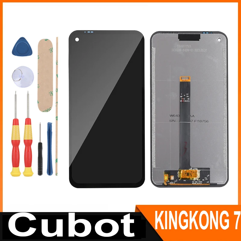 

Для Cubot KINGKONG 7/6,36 "FHD + ЖК-дисплей + сенсорный экран