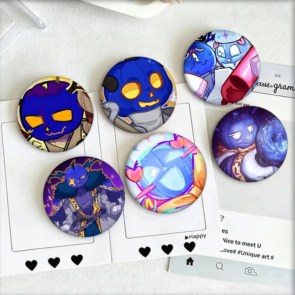 Dusekkar Anime Round Badges Can Be Used To Decorate Clothes And Backpack Pins