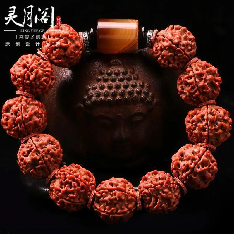 Nepal Jingang Bodhi Bracelet Five Or Six Petals Bodhi Seed Bracelet Buddha Beads Crafts Men's and Ladies' Bracelets Manufacturer