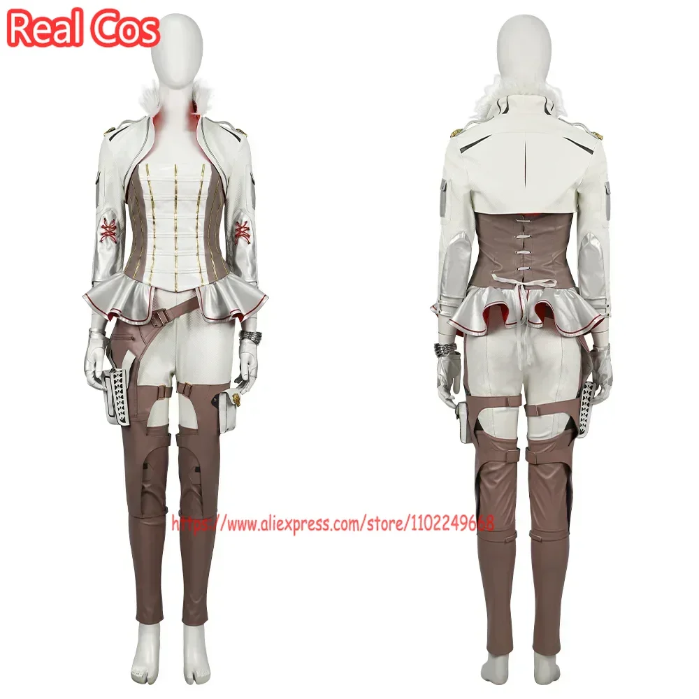 RealCos [مخصص] أبيكس ليجيندز لوبا تأثيري حلي الروح الشريرة الجلد دعوى امرأة هالوين عيد الميلاد كوميك كون فستان بتصميم حالم