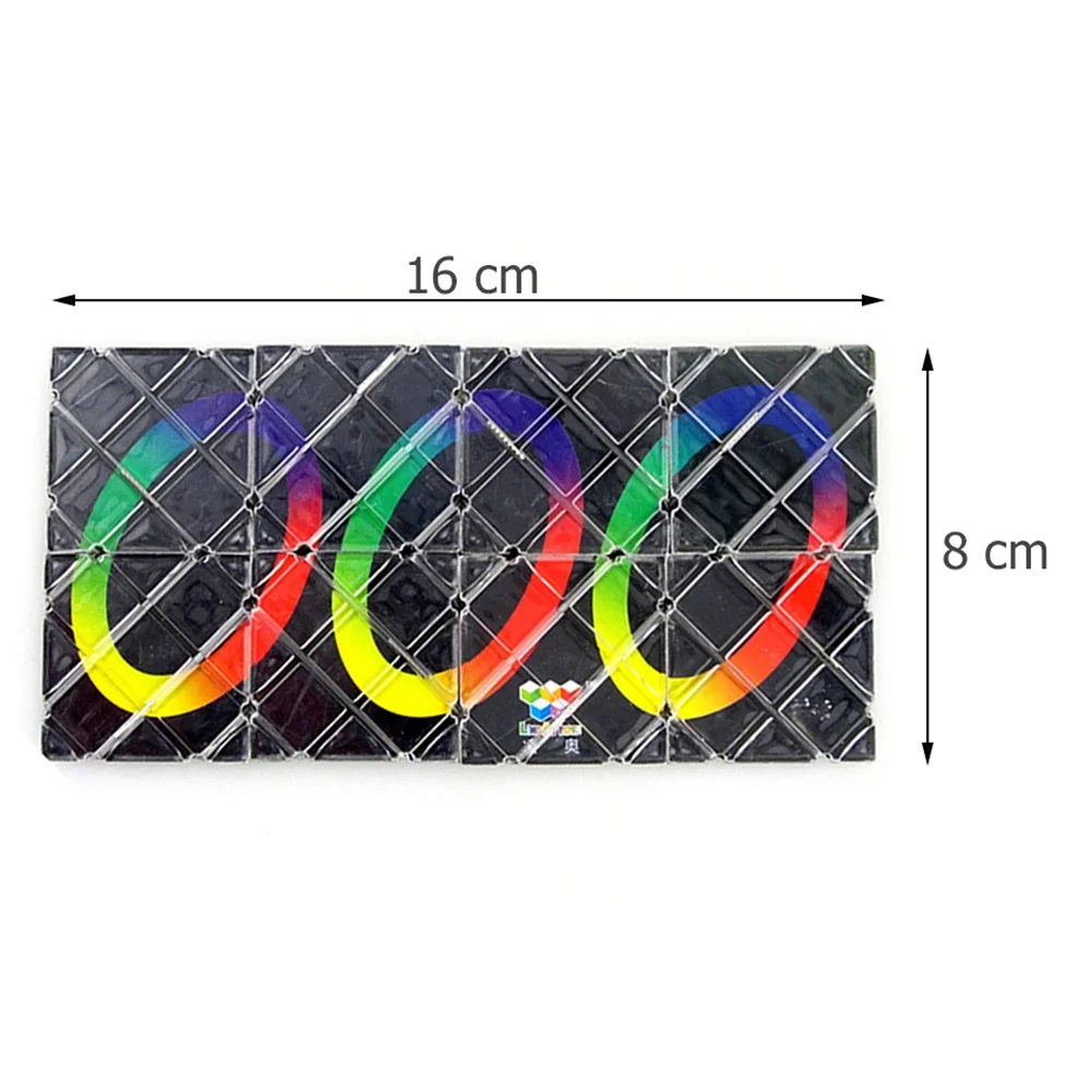 Panels Puzzle Cube Folding Puzzle Twisty Classic Toy for Children Antistress Toy