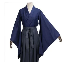 Japońskie Kimono mężczyźni i kobiety Kendo jednolite Hakama Aikido Uniforme zestawy Kung Fu jednolite Judo sztuki walki odzież