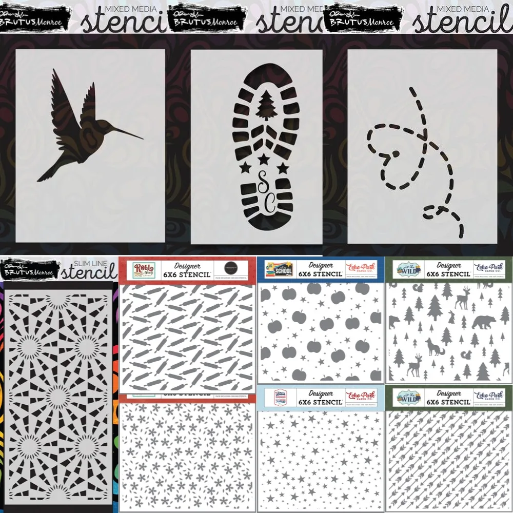 Scrapbook Diary Decoration Stencil Embossing Template DIY Greeting Card Handmade Bone Butterfly and Musical Note 2025 New