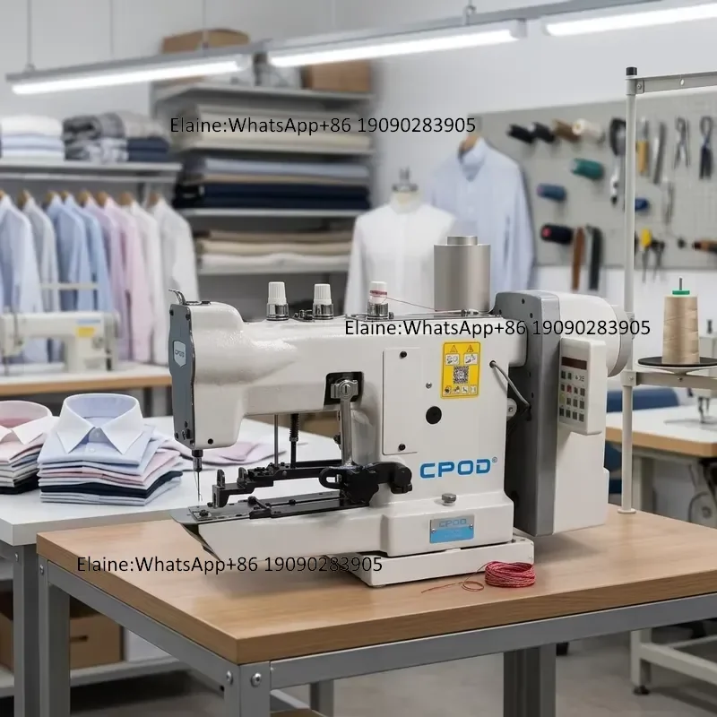 CP-4-2D CPOD Hot Sale Step Motor Vertical Button Attaching Sewing Machine Industrial