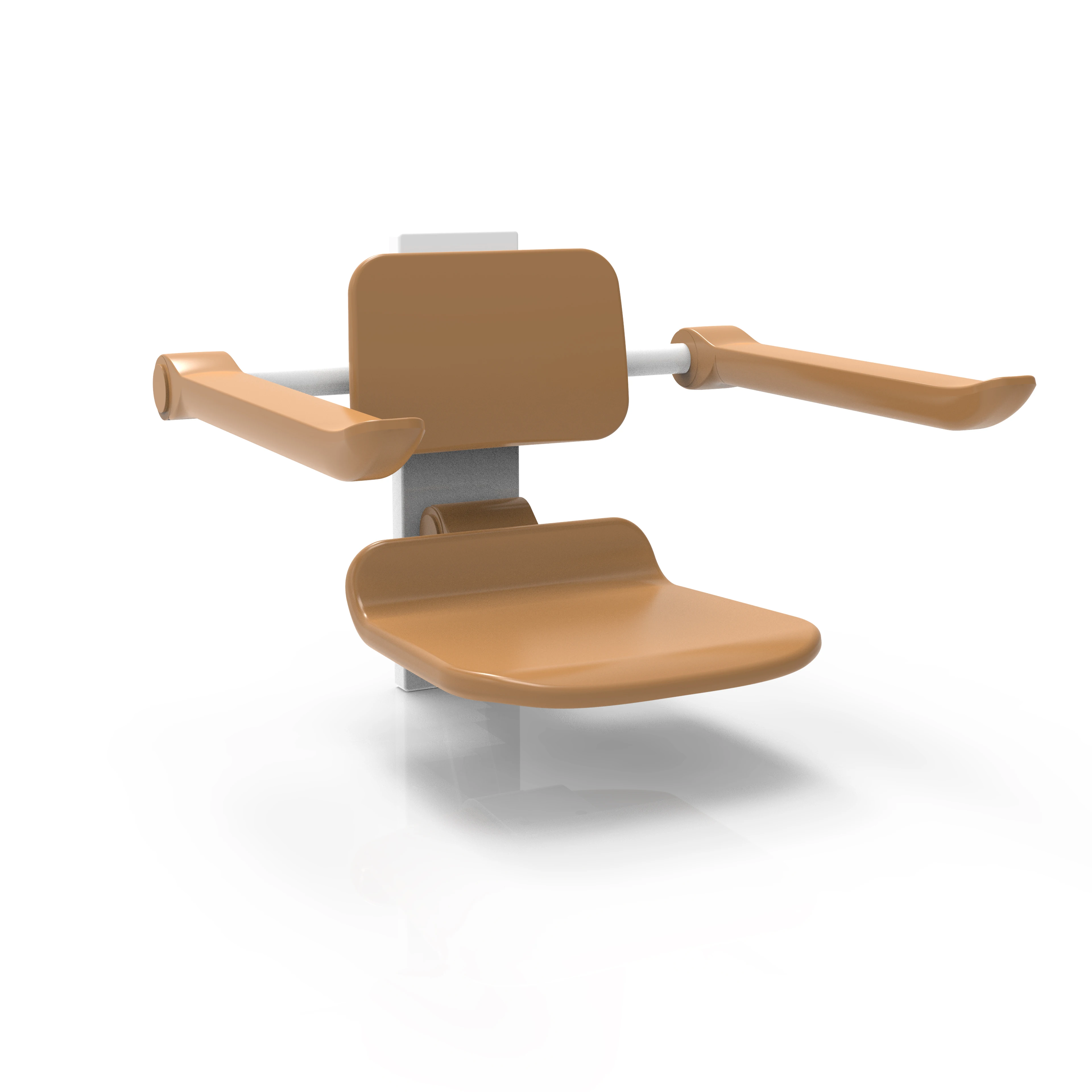 

Bathroom Wall Mounted Folding Seat Foldable Shower Seat for Elderly