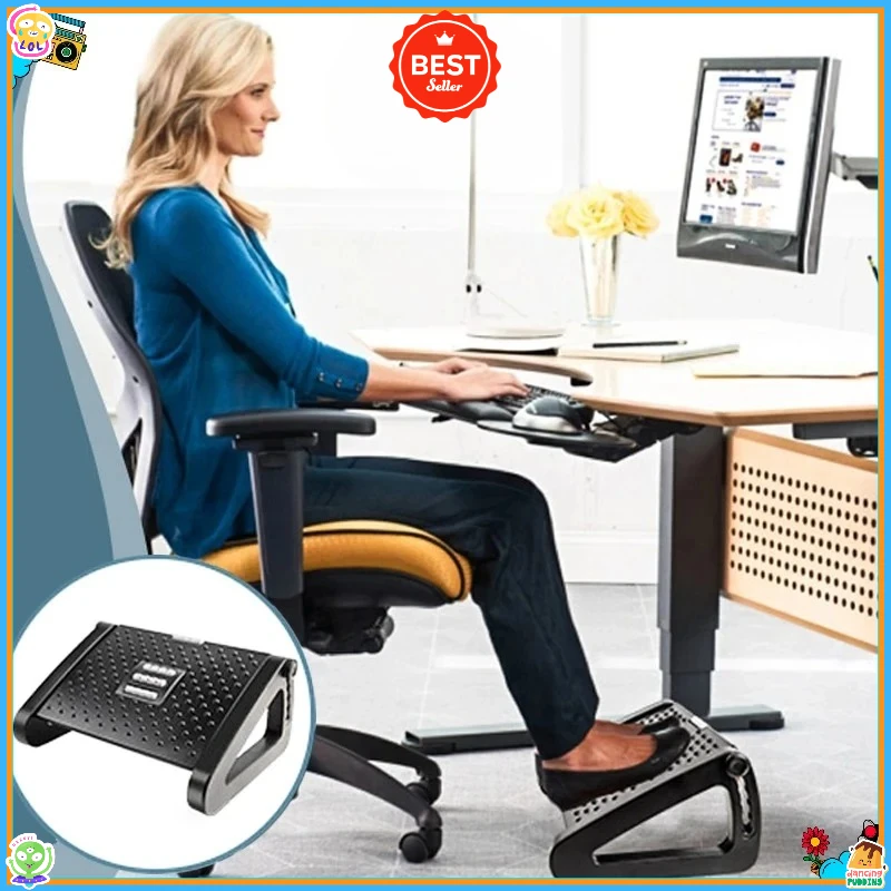 

Подставка для ног под столом с массажными роликами, эргономичная подставка для ног, облегчает боль в доме и в офисе, удобная поддержка ног.