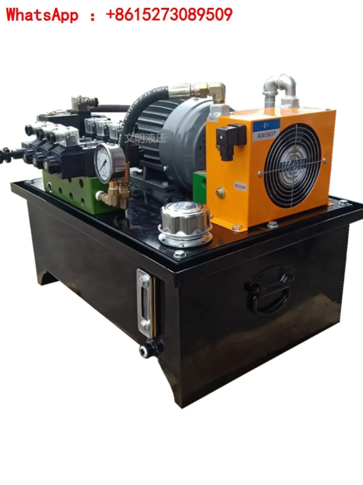 

Hydraulic pump station system assembly, plunger pump, power chuck, cargo elevator, lifting electric small hydraulic station