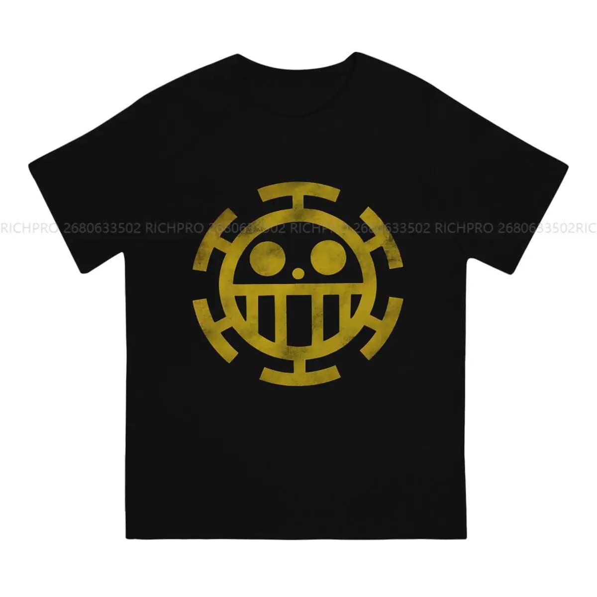 Trafalgar Law Print Unique TShirt Anime Casual Polyester T Shirt Newest T-shirt For Adult