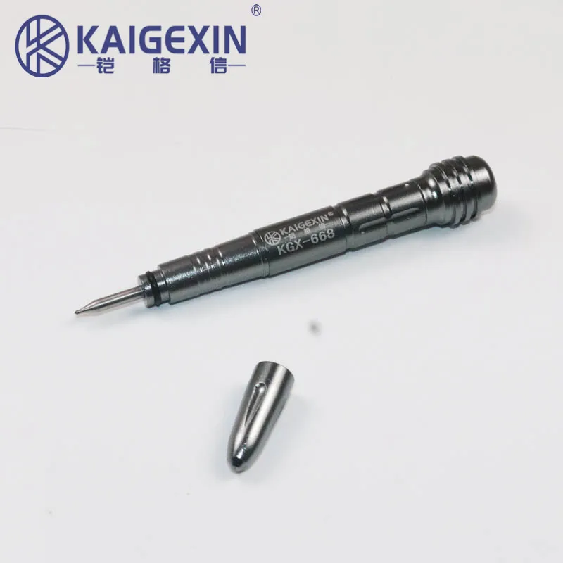 Kaigexin KGX-668 Rear Glass Breaking Pen Mobile Phone Back Cover Adjustable Strength Removal Blasting Tool