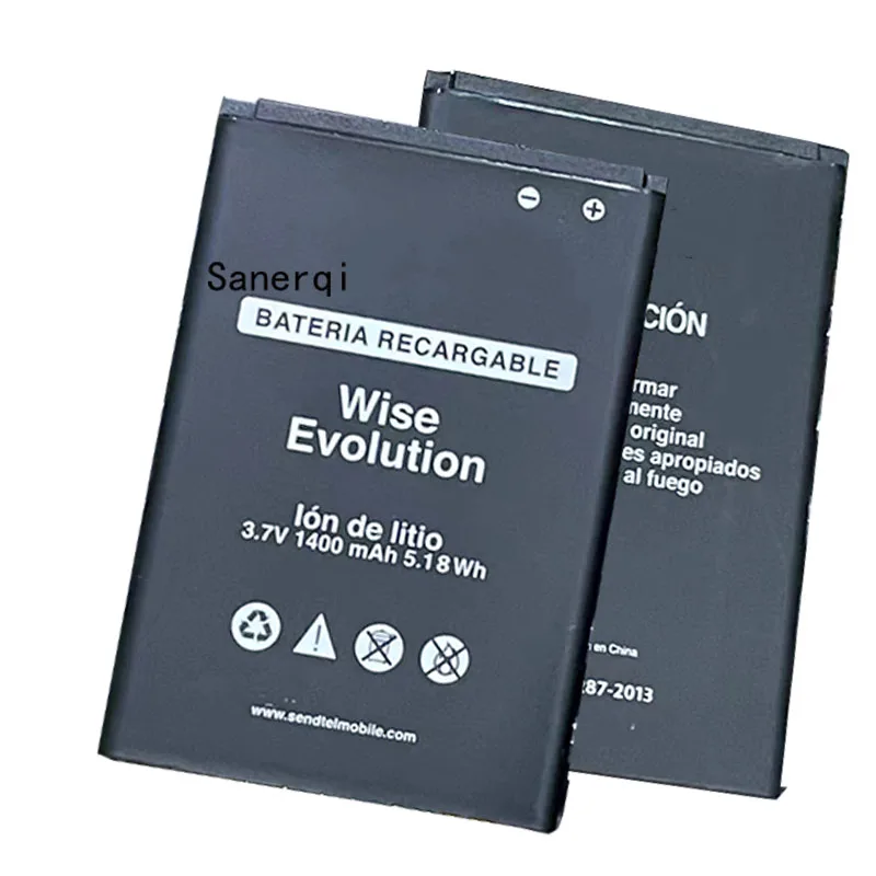 For Sendtel Original New Wise Evolution battery 1400mah