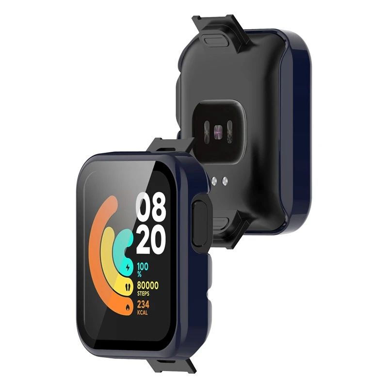 For Xiaomi Mi Watch Lite /Redmi Watch Watch Screen Protector Case Watch Toughened Film Smart Watch Protective Shell