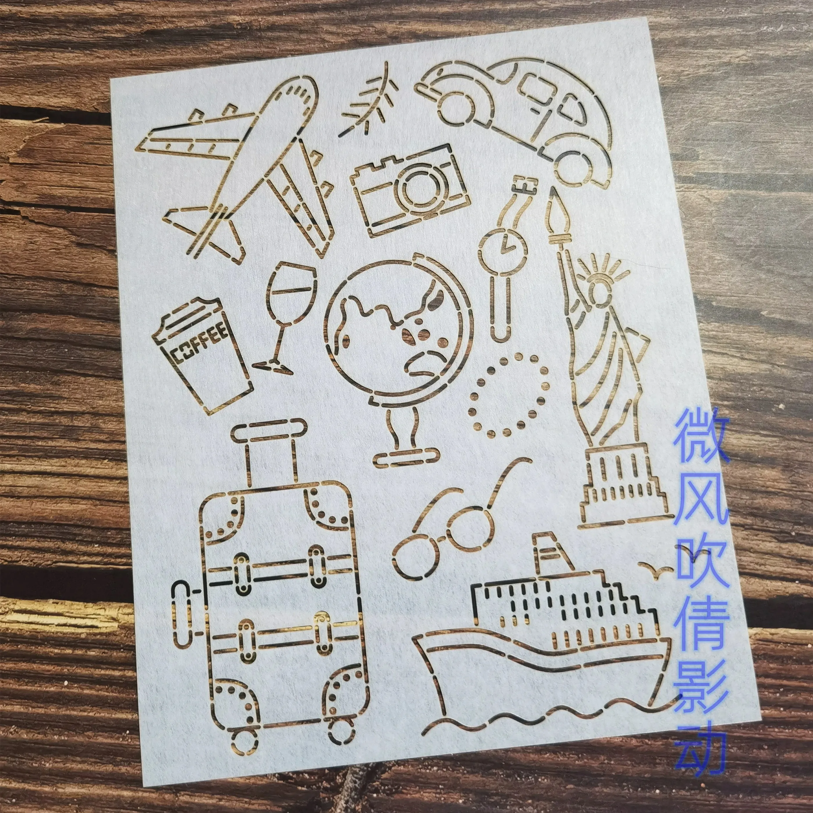 

Ткань для путешествий, вышивка Сашико, мягкие шаблоны для рисования, многоразовые мягкие шаблоны для квилтинга из ПЭТ, трафареты Сашико