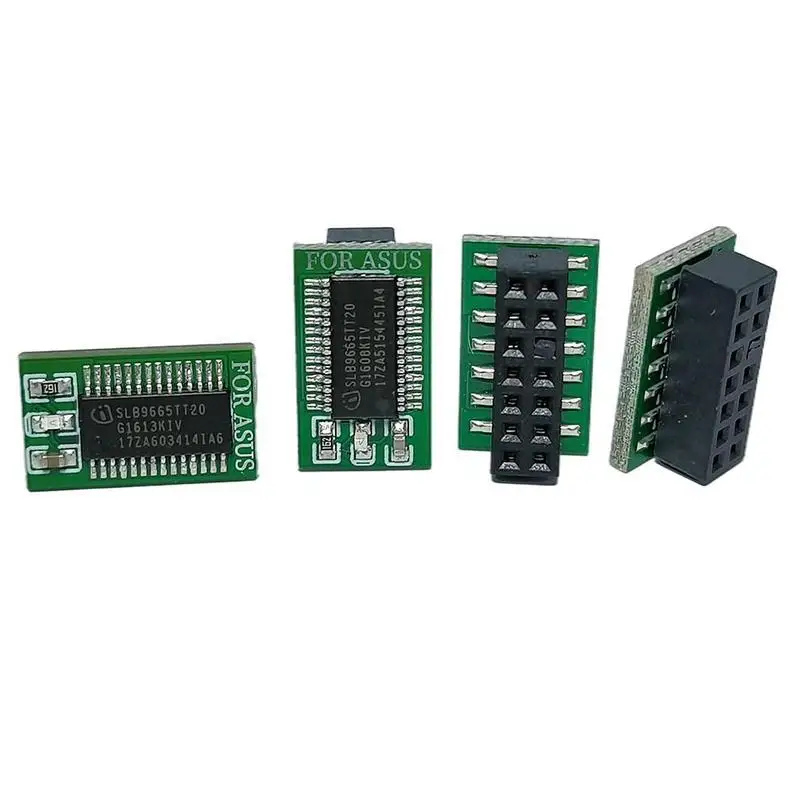 Tpm Module 12 14 18 20 Pin LPC For ASUS MSI GIGABYTE ASRock Encryption Security Module Remote Card TPM 2.0 Module Board