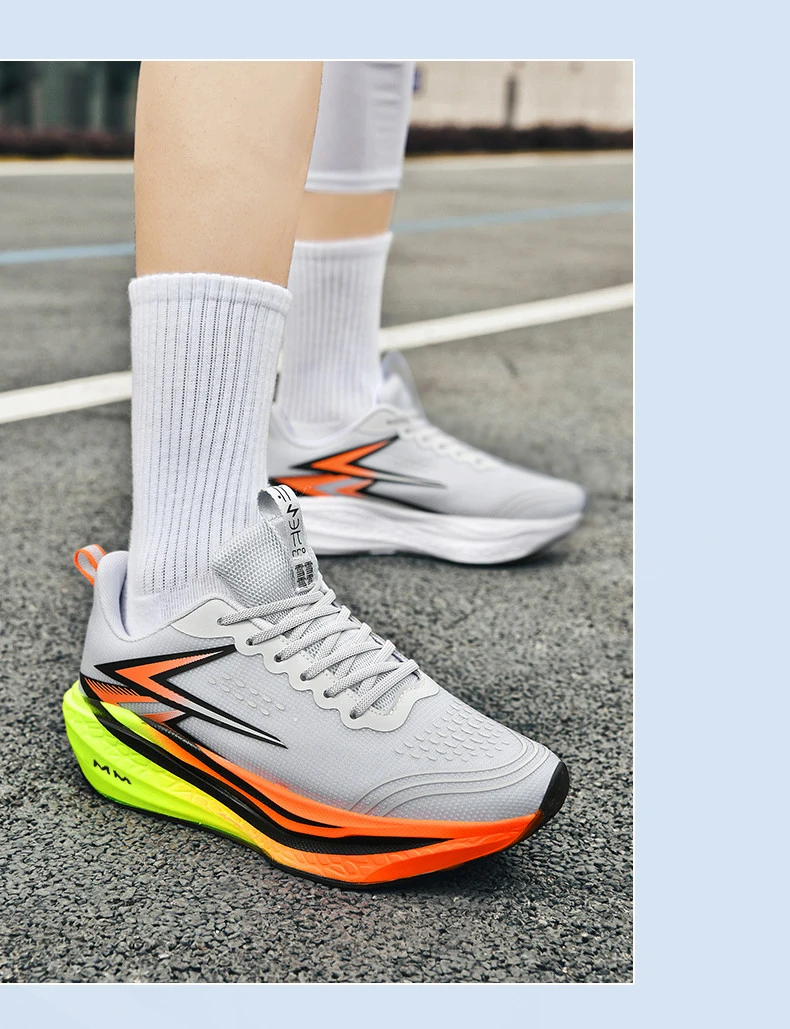  Marathon-Laufschuhe für Herren, Carbon-Platte, Spezial-Sportschuhe, atmungsaktiv, leicht, bequeme Damen-Sneaker für Freizeit und Sport – Detail 18