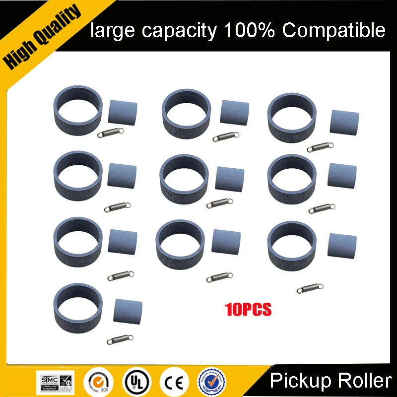 10set Pickup Feed Roller Separation Pad Rubber for EPSON L3110 L3150 L4150 L3156 L3151 L1110 L3158 L4160 L3160 L4158 L4168 L4170