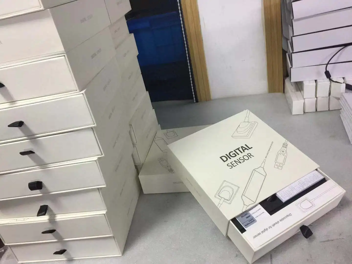 Bahan Peralatan Sensor Rx Luar Biasa Sensor Portabel Digital Nirkabel