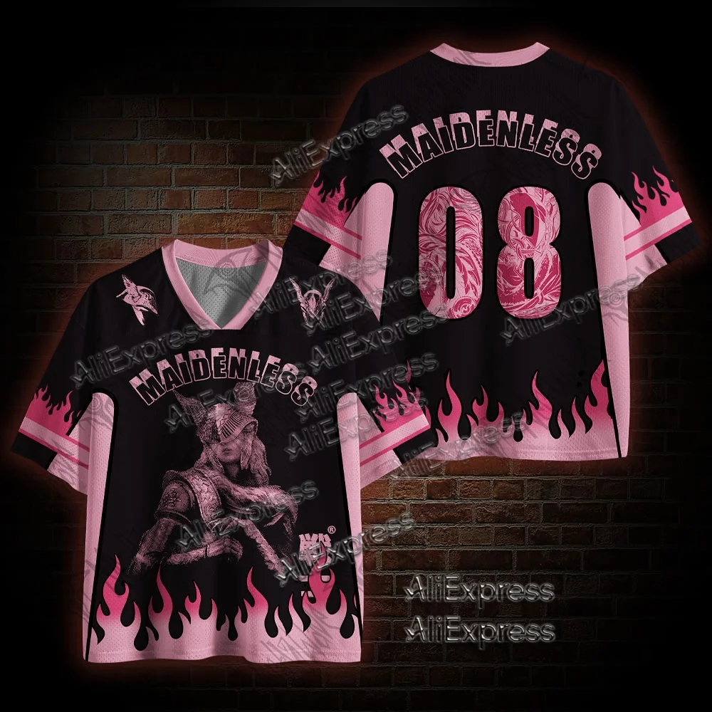 (ZZ) New Dark Series, Street Trendy Quick Drying Mesh Jersey, Sports Breathable Adult V-neck T-shirt, Handsome and Comfortable