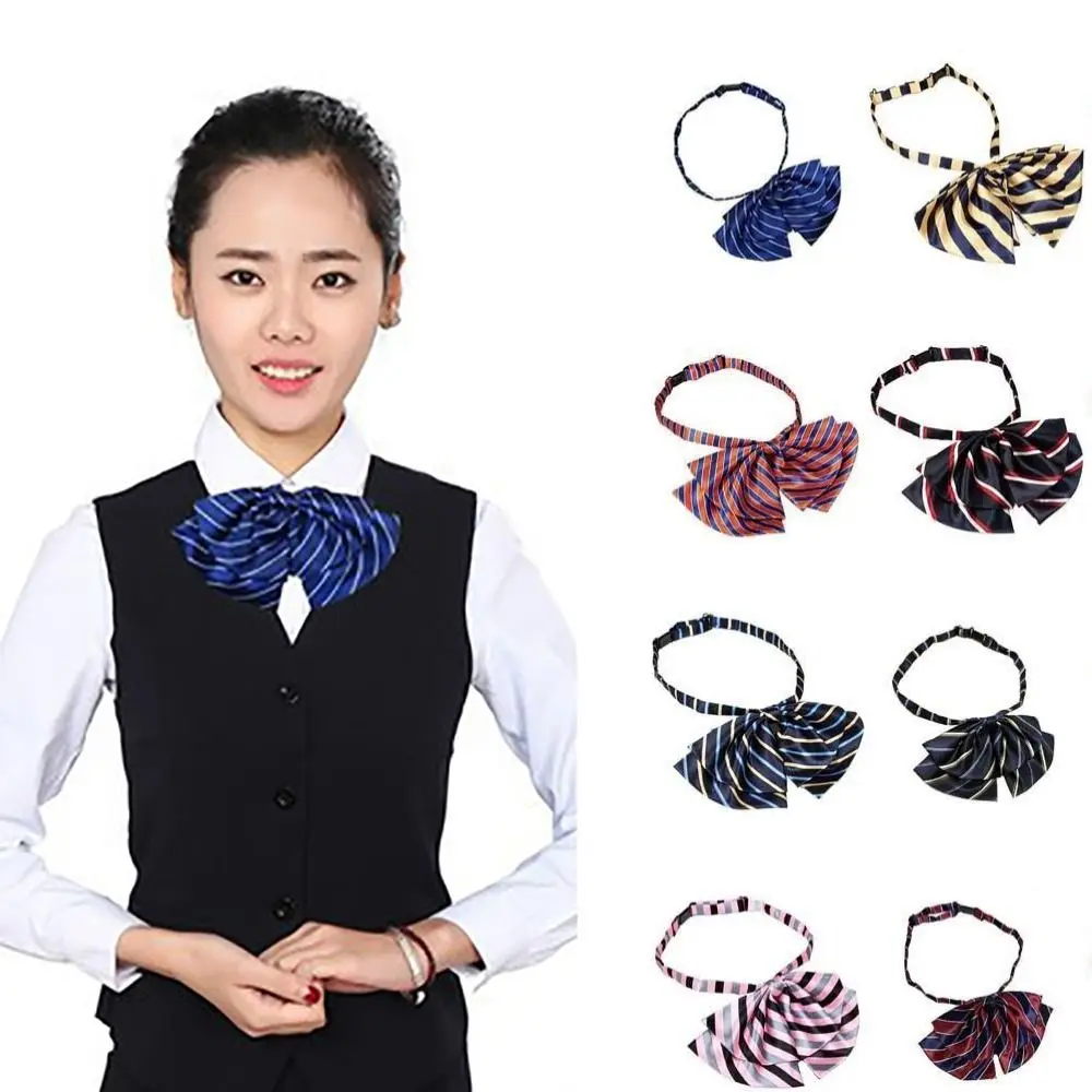 

New Polyester Bow Tie Korean Style Suit Decoration Neck Decoration Double Neckband