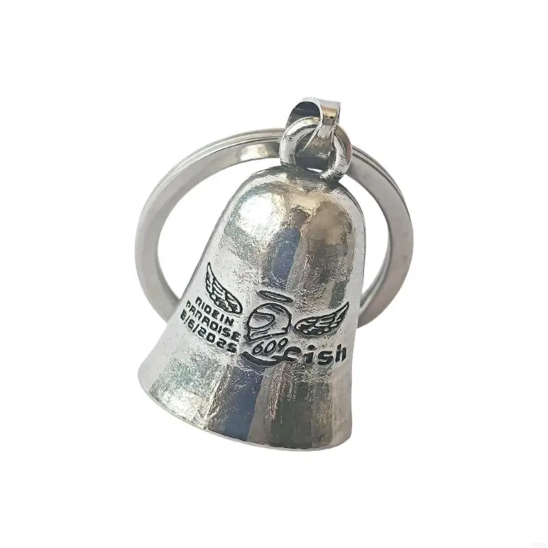 Metal Decorative Charm for Bag or Belt Loop Carry With Top Loop, 4.5 Pendant Detail for Daily Placement, Small Gear Styling, and